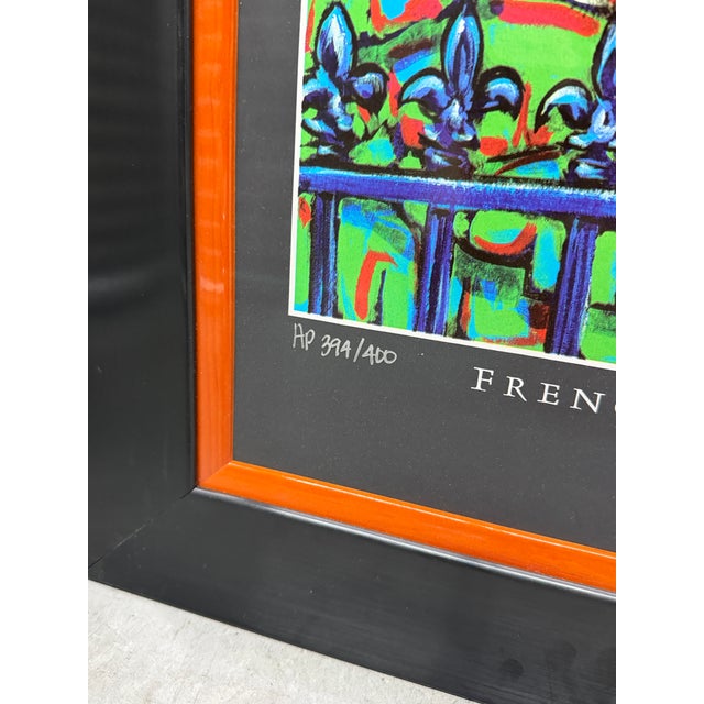 French Quarter Festival 2015 Signed Artist Proof Tami Curtis 394/400 For Sale - Image 4 of 5