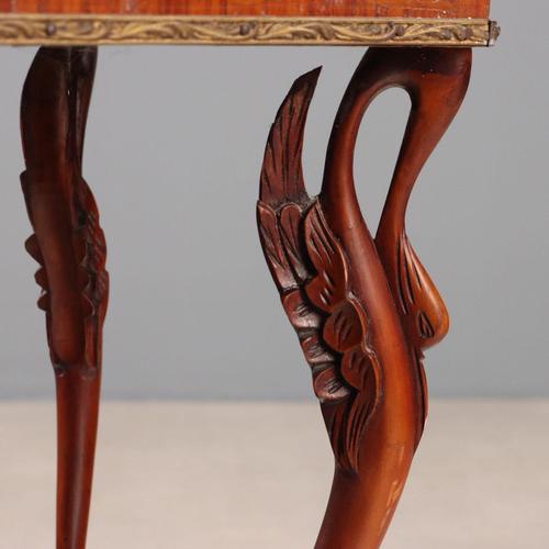 Small Antique Fruit Wood Bois de Rose Table, 20th Century For Sale - Image 4 of 14