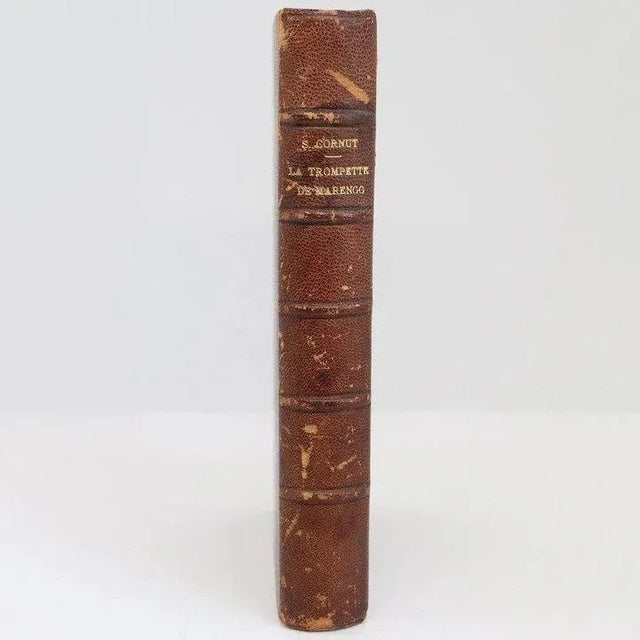 Paper 1910s La Trompette de Marengo by Samuel Cornut 1st Edition Leather Bound Book For Sale - Image 7 of 10