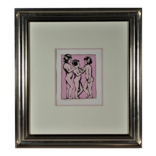 Beniamino Bufano, Three Children, 1970 For Sale