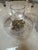 Modern Glass Pedestal Vessels + Seashells, Set of Four For Sale - Image 10 of 12