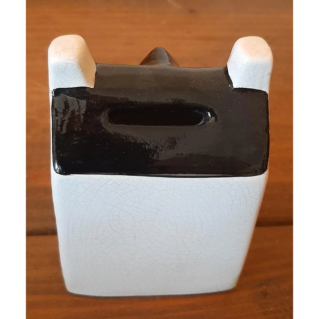 Vintage English Majolica House Cottage Bank For Sale - Image 4 of 7