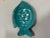 1990s Italian Turquoise Fish Plate For Sale - Image 4 of 9
