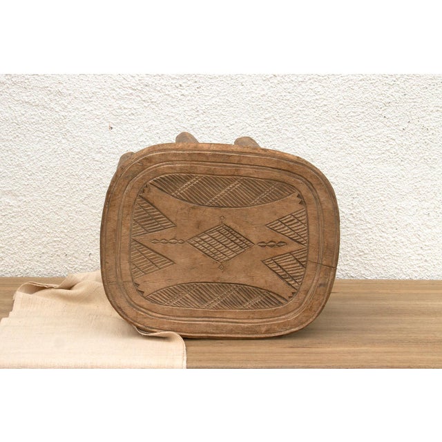 African 8-Legged Vintage Nupe Stool For Sale - Image 3 of 9