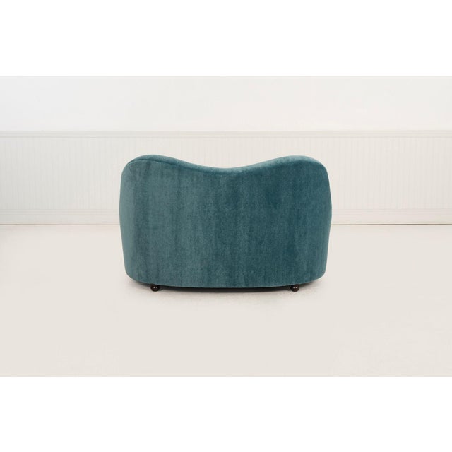 Textile Edward Wormley Style Pair of Sofas, 1945 For Sale - Image 7 of 10