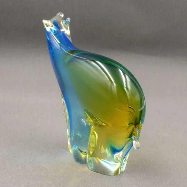 Murano Glass Figure by Livio Seguso. Italy, 1950s For Sale - Image 3 of 11
