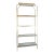 Gilded and Glass Worlds Away Etagere For Sale