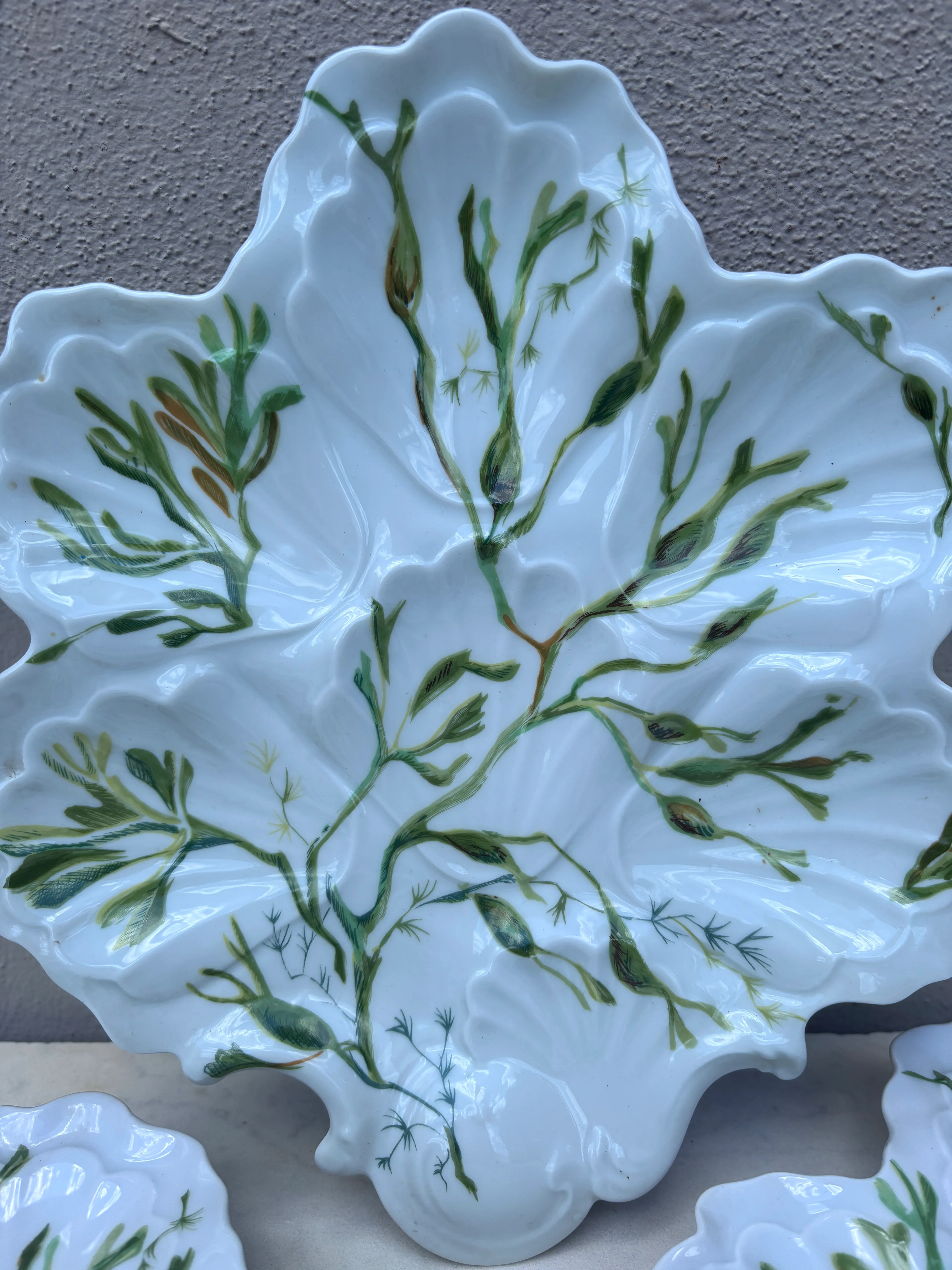 Limoges Oyster Plate