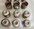 Mid 20th Century Vintage Mashiko Yaki Japanese Mid- Century Studio Pottery Yunomi Stoneware Teacup -Set of 12 For Sale - Image 5 of 10