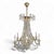Hot Air Balloon Chandelier with Pendants and Bronze Frame For Sale - Image 9 of 9