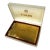Dunhill Styled Evans Gold Toned Cigarette Case With Lighter For Sale
