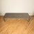Contemporary 1980s Metal Clad Silver Color Coffee Table For Sale - Image 3 of 9