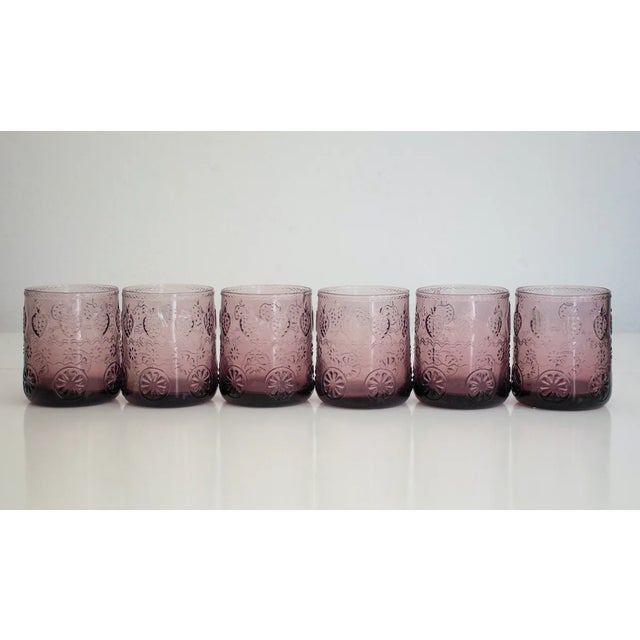 Contemporary Art Deco Murano Glasses by Mariana Iskra, Set of 6 For Sale - Image 3 of 10