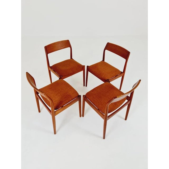 Danish Teak Dining Chairs by David Nygrens Möbelfabrik, 1960s, Set of 4 For Sale - Image 11 of 18