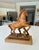 1960s Vintage Carved Wood Horse & Jockey Sculpture by Anri in Italy For Sale - Image 5 of 15