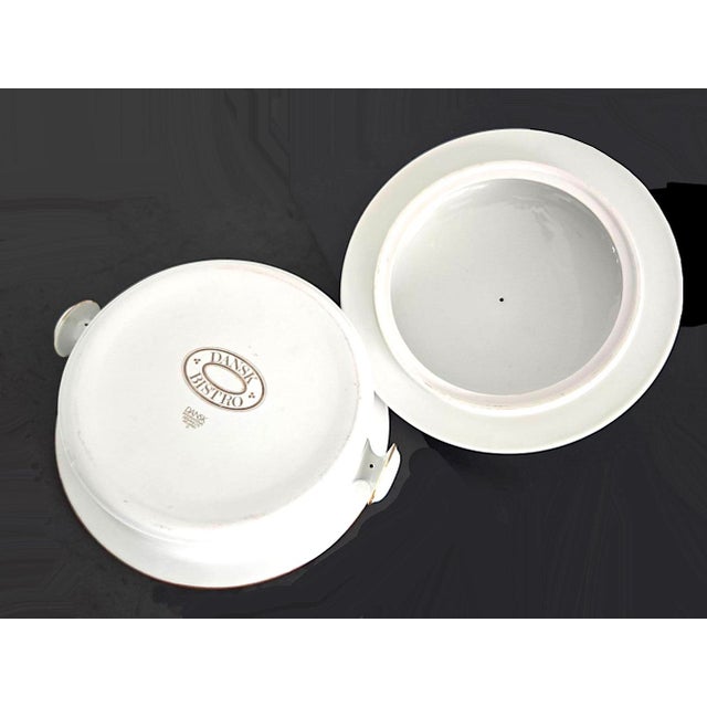 Ceramic Vintage Dansk Bistro 3 Quart Casserole With Lid in Christianshavn Brown, 2 Piece Set For Sale - Image 7 of 13