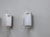 Italian Chrome and Acrylic Wall Sconces, 1970s, Set of 3 For Sale - Image 6 of 12