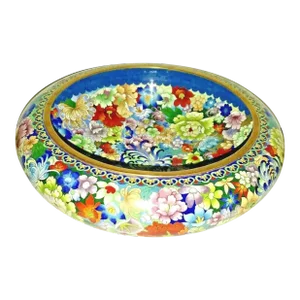 Vintage Cloisonné Bowl Handmade