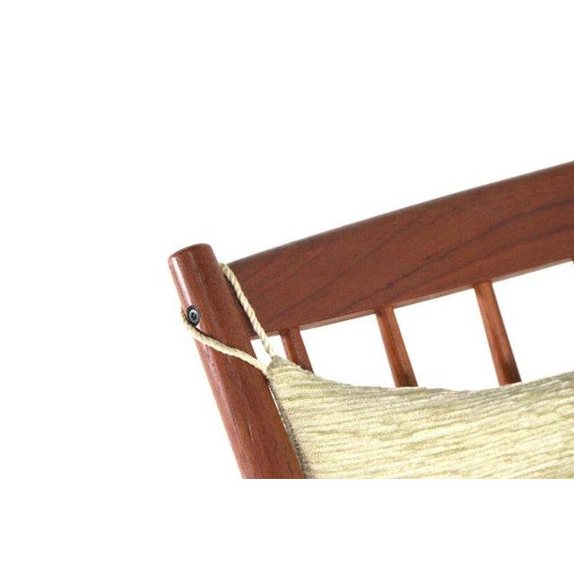 Contemporary Vintage Model 182 Rocking Chair by Franks Reenskaug for Bramin, 1960s For Sale - Image 3 of 15