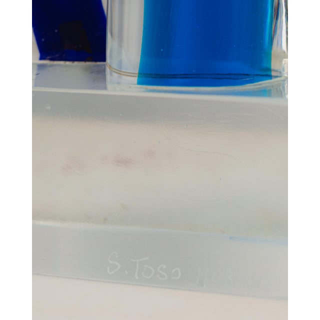 Murano Glass Sculpture from Stefano Toso, 1980 For Sale - Image 4 of 5