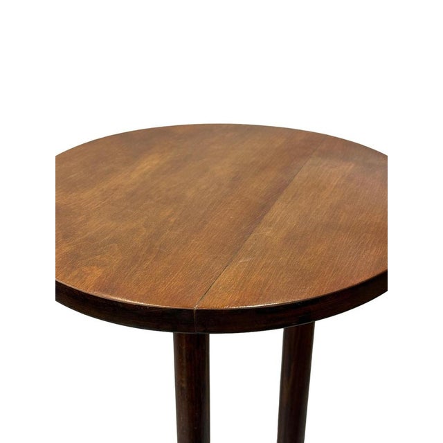 Viennese Art Nouveau Plant Stand in Wood, Patinated Metal and Brass, 1910s For Sale - Image 4 of 10