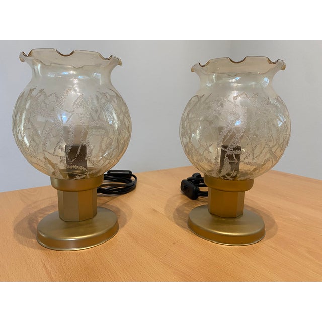 Vintage Kozole Bedside Table Lamps, Former Yugoslavia, 1970s, Set of 2 For Sale - Image 14 of 14