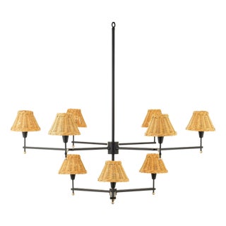Catalina Chandelier With Shades by Lowcountry Originals For Sale