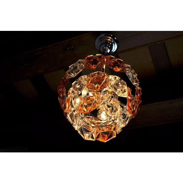 Kinkeldey German Chandelier by Kinkeldey, 1970s For Sale - Image 4 of 7