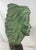 Verdigris Peggy Mach Flowing Hair Woman Bust, Alva Museum Replicas 1971 With Original Foil Label, Verdigris Patina on Marble Base For Sale - Image 8 of 8