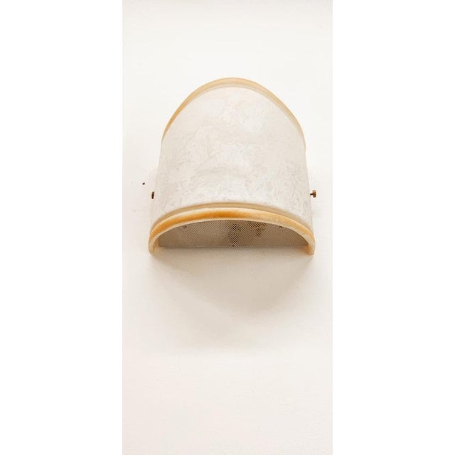 Glass Fan Wall Light For Sale - Image 4 of 17