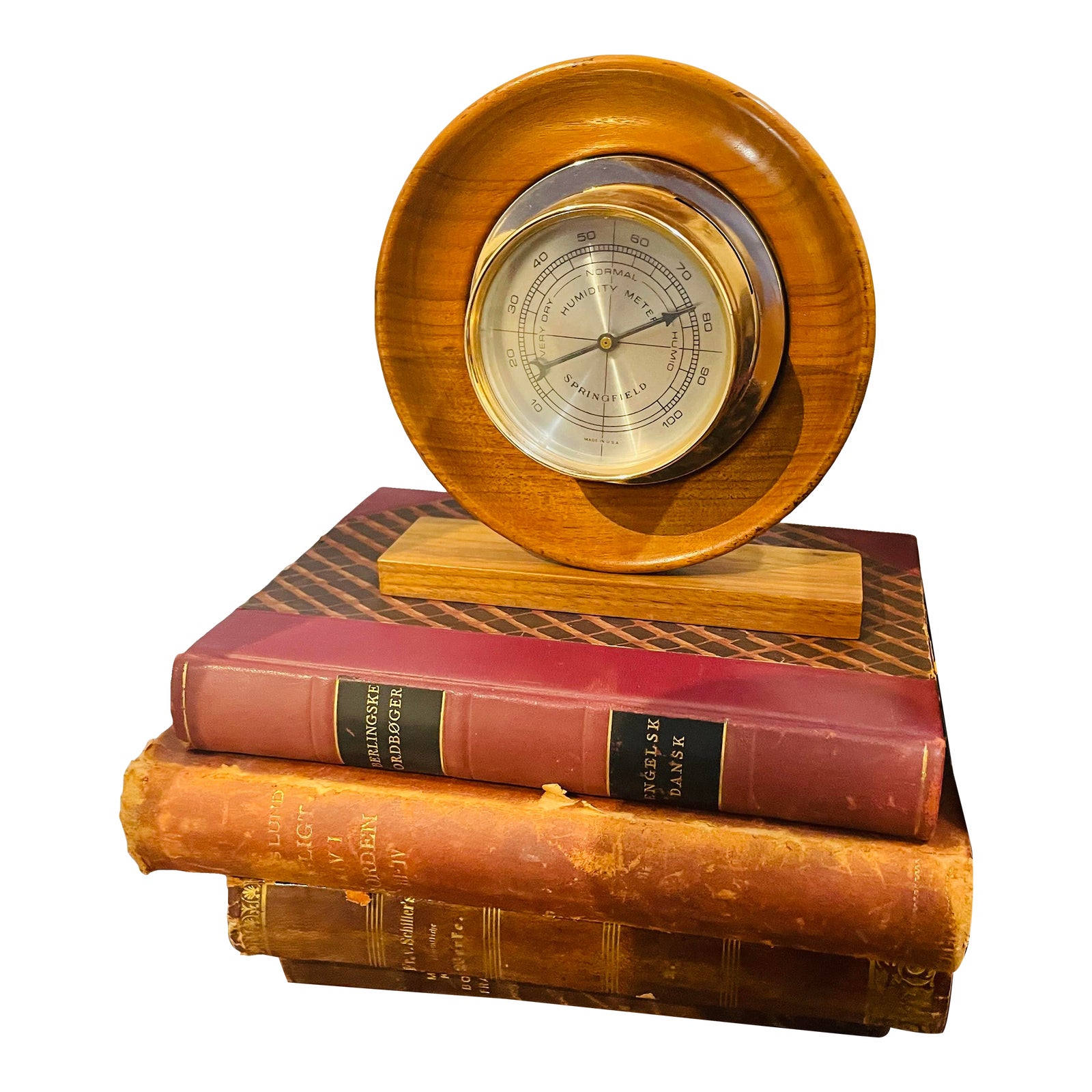 1970s Springfield Barometer Thermometer Chairish