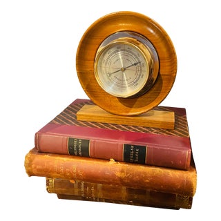 1970s Springfield Barometer Thermometer For Sale