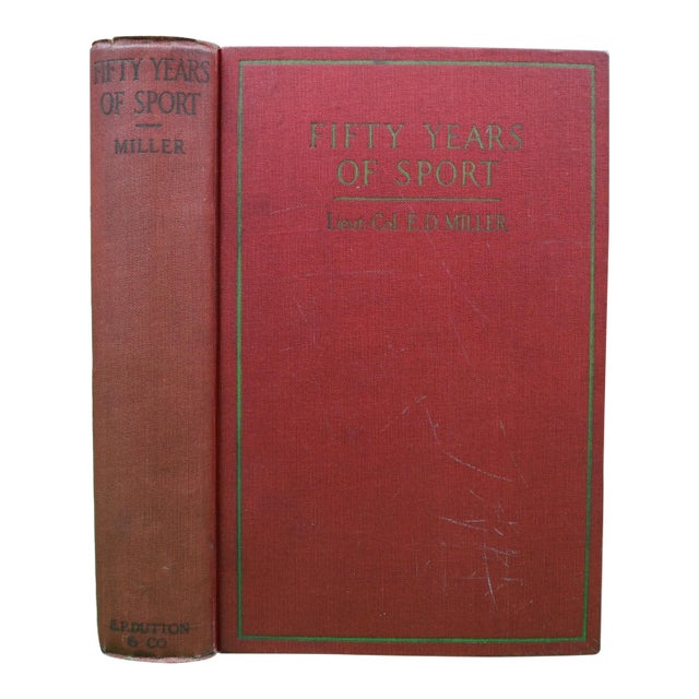 "Fifty Years of Sport" 1925 Miller, Lieut.-Col. e.d. For Sale