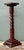 Brown Vintage Barley Twist Candlestick For Sale - Image 8 of 12