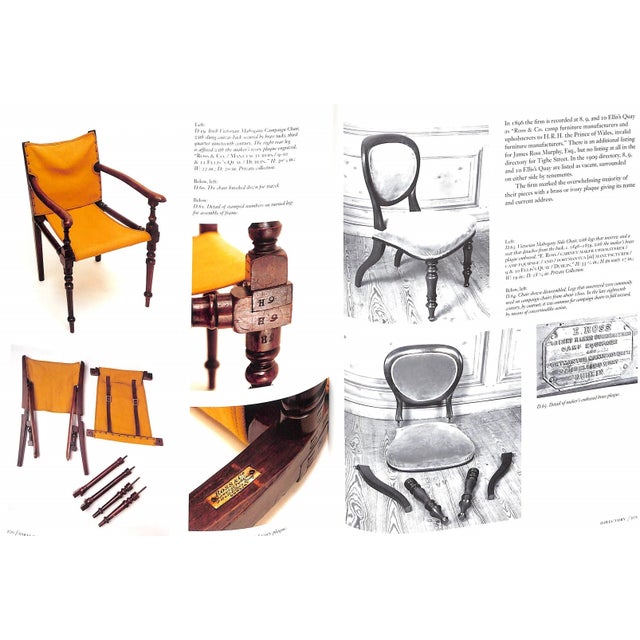"British Campaign Furniture: Elegance Under Canvas 1740-1914" 2001 Brawer, Nicholas A. For Sale - Image 4 of 12