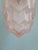 Art Deco Skyscraper Pendant Light in Frosted Pink Glass, 1920s For Sale - Image 6 of 14