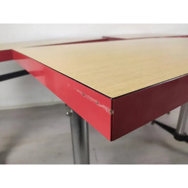 Vintage Formica Cafe Tables, Set of 3 For Sale - Image 13 of 18