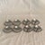 Danish Modern Stainless Steel Denmark 4 Candle Holders and 4 Tea Light Holders - Set of 8 For Sale In Sacramento - Image 6 of 12