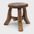 With rustic texture and simplicity of form, this petite 19th-century stool is a timeless example of casual seating in...