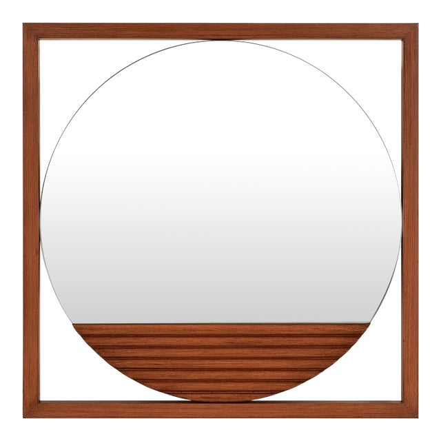 Dirken Wooden Framed Mirror For Sale