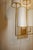 Contemporary Tiges5 Wall Sconces in Patinated Gold Metal and Fabric by Aymeric Lefort, Set of 2 For Sale - Image 3 of 18