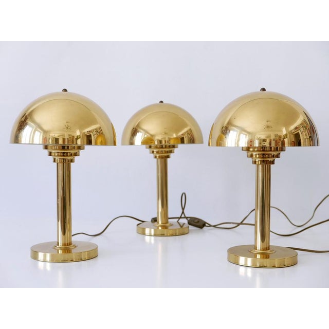 Brass Table Lamp from WSB Germany, 1970s For Sale - Image 14 of 18