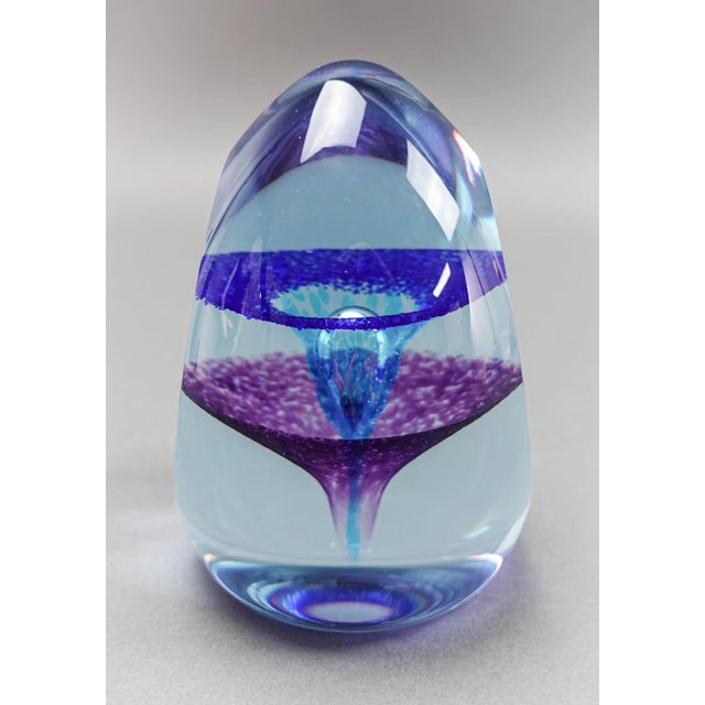 Caithness Scotland True Colours Signed Glass Paperweight Limited Edition 525/650 For Sale - Image 4 of 7
