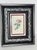 Shabby Chic 1970s P.F.Redoute Botanical Print Rosa Indica in Wide Frame For Sale - Image 3 of 6
