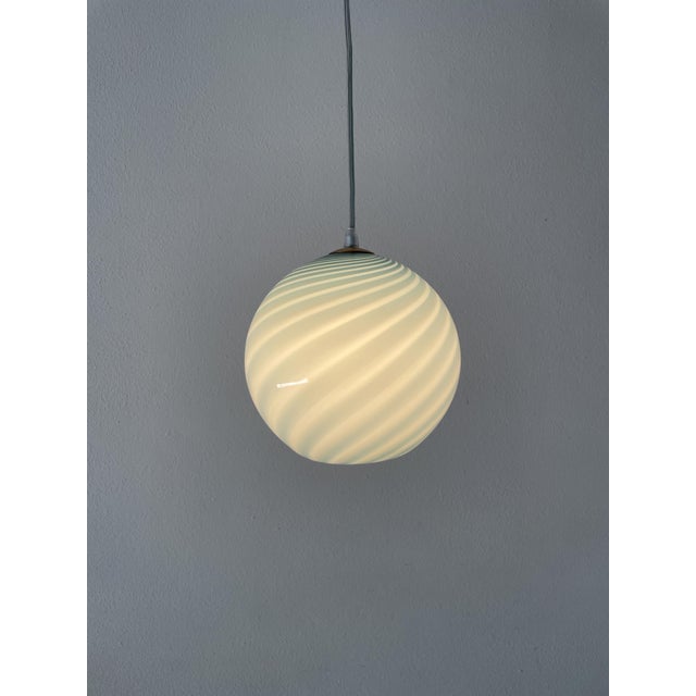 Acquarius 20 Pendant Light in Swirl Glass Rigadin Murano Glass from La Murrina, 1990s For Sale - Image 9 of 18