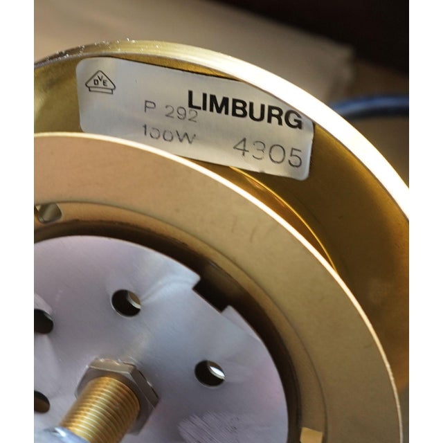 Vintage Hanging Lamp in Glass from Glashütte Limburg For Sale - Image 15 of 16