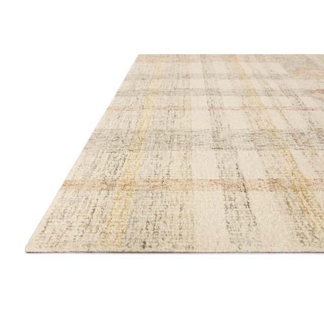 Transitional Chris Loves Julia x LoloiChris Natural / Multi 7'-9" x 7'-9" Square Area Rug For Sale - Image 3 of 8