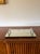 Modernist mirrored tray France 1960 metal, glass H 7 cm 42 × 24 cm Conditions: excellent consistent with age and use....