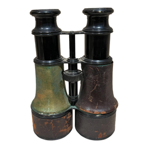 Leather & Brass French Opera Binoculars Lemaire Fabt Paris