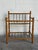 Oak Shoe Rack With Metal Spindles Danish Mid-Century Modern 1970s For Sale - Image 9 of 9